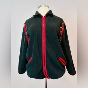 VTG 1990s Bob Mackie Fleece Jacket